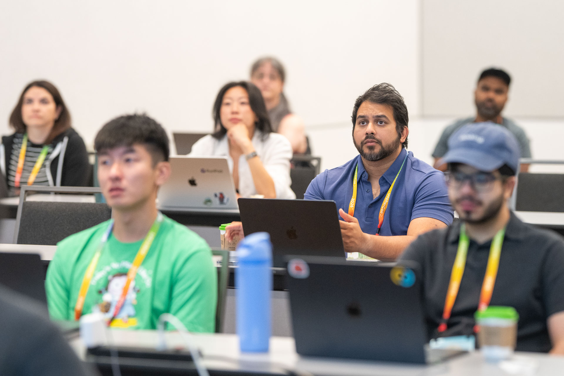 GopherCon US 2026 — a full room of Go developers at the Ultimate Practical AI workshop.