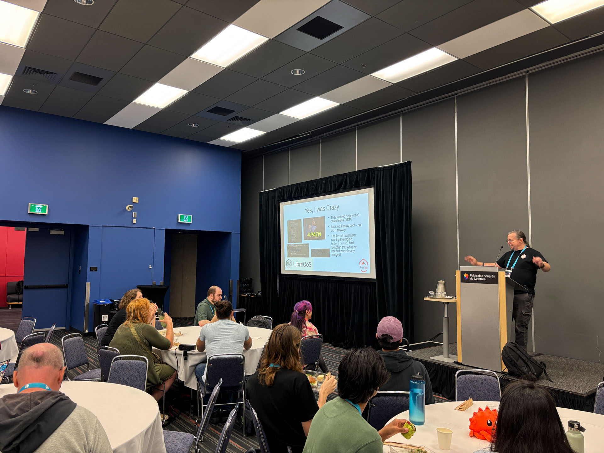 RustConf 2026 — Herbert Wolverson describing the eBPF and XDP work behind LibreQoS.