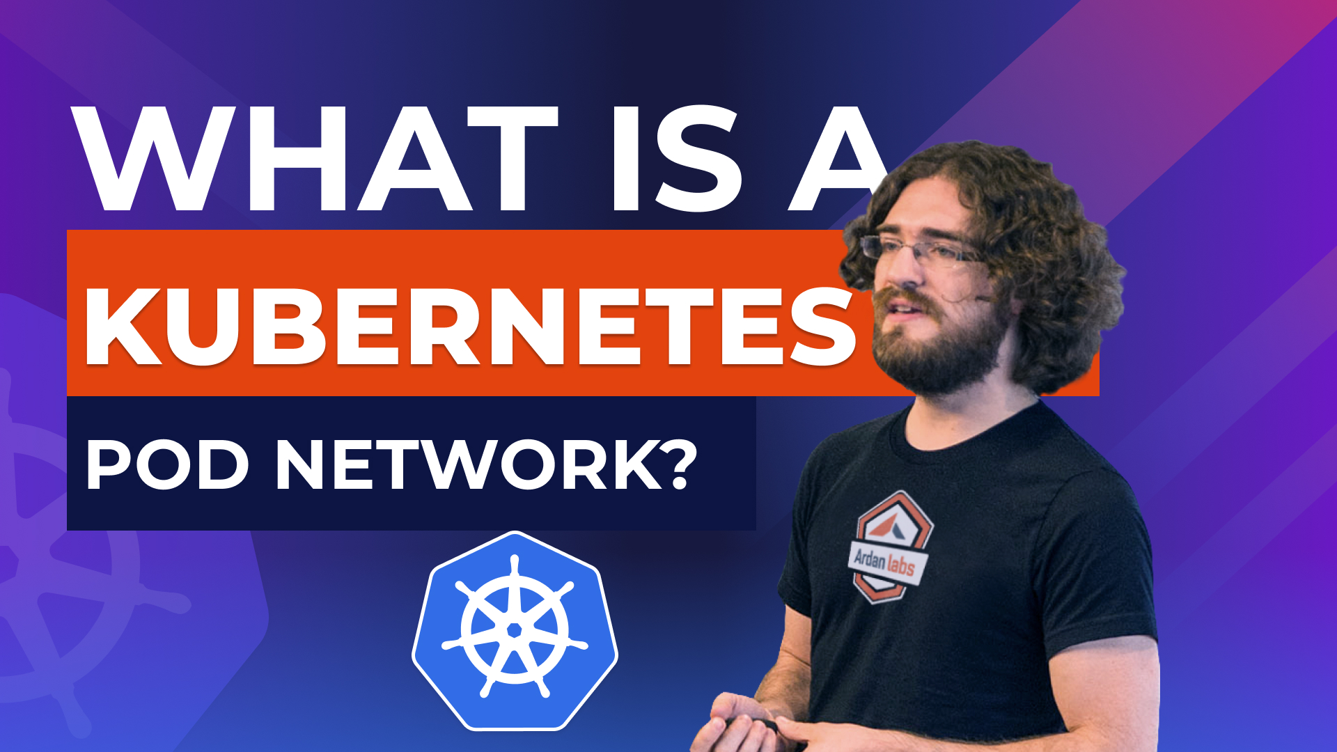 What is a Kubernetes pod network?